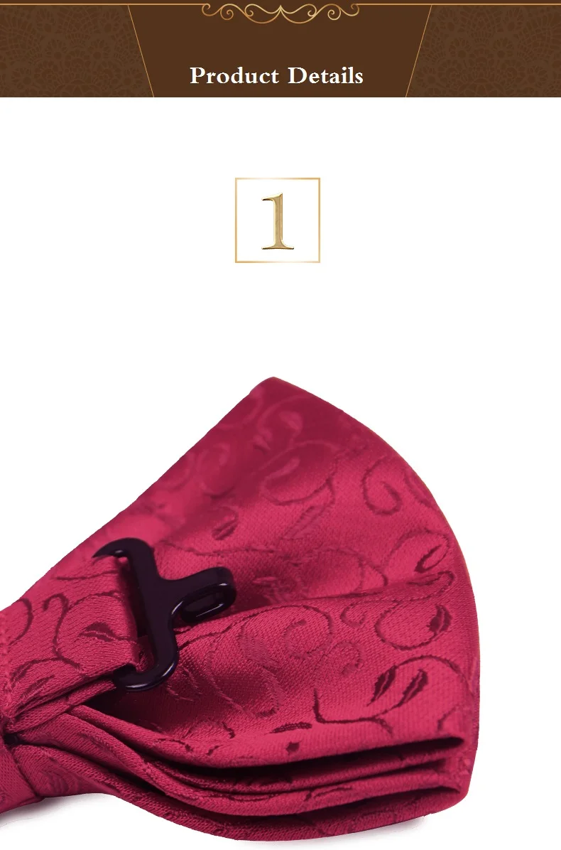 2019 новые модные мужские галстуки-бабочки Свадебные из двойной ткани аристократическая бабочка с узором для клуба банкета галстук-бабочка