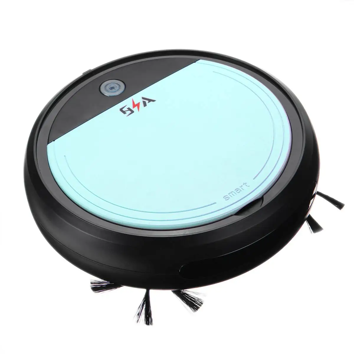 Black green 4 в 1 3200pa умный робот USB Перезаряжаемый автоматический умный подметальный робот УФ стерилизатор сильный всасывающий уборочный пылесос - Цвет: Black green