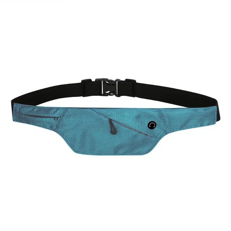 Lake Blue Открытый Бег поясной карман для бега один чайник держатель бутылки поясная сумка Портативный Фитнес Спортивный телефон Противоугонная сумка - Цвет: Lake Blue