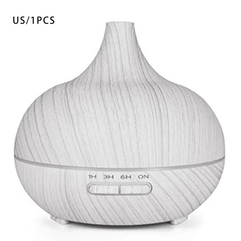 

400ml Aroma Air Humidifier wood grain with LED lights Essential Oil Diffuser Aromatherapy Electric Mist Maker for Home