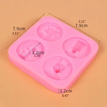 

Egyptian Pharaoh Resin Mold Silicone Fondant Cake Polymer Clay Resin Mold Tools 40JF