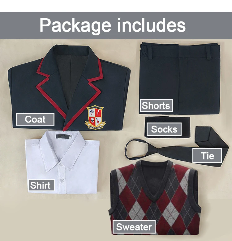 SYDanne Woman Men 6 Pcs The Umbrella Academy Number Five Cosplay Costume Halloween Dresses College Clothing -Zentai shop online Ha5bd3ddbb1f347079957274da591bf58d.jpg