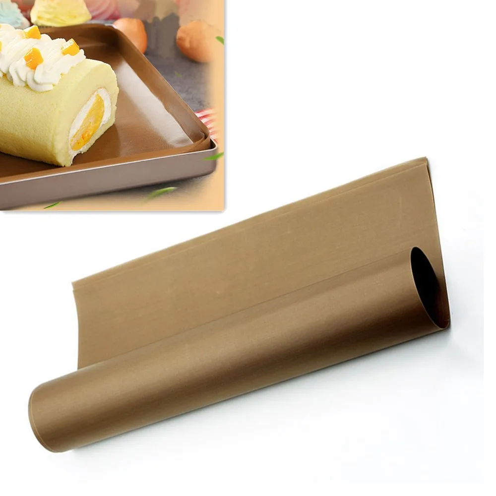 

Reusable Baking Mat Heat-Resistant Teflon Sheet Pastry Baking Oilpaper Pad Non-stick for Outdoor Picnic BBQ