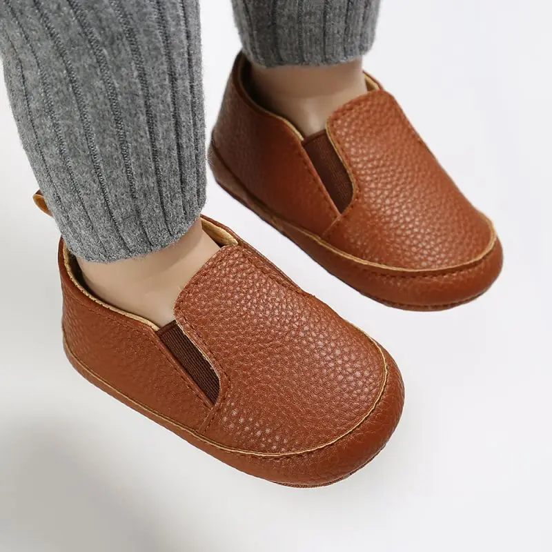  2019 New Newborn Baby Shoes Toddler First Walkers Baby Moccasins Boy Girl Pu Leather Shoes Casual S