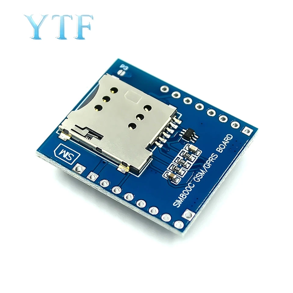 SIM800C GSM GPRS модуль ttl макетная плата IPEX с Bluetooth и TTS STM32 для Arduino C51