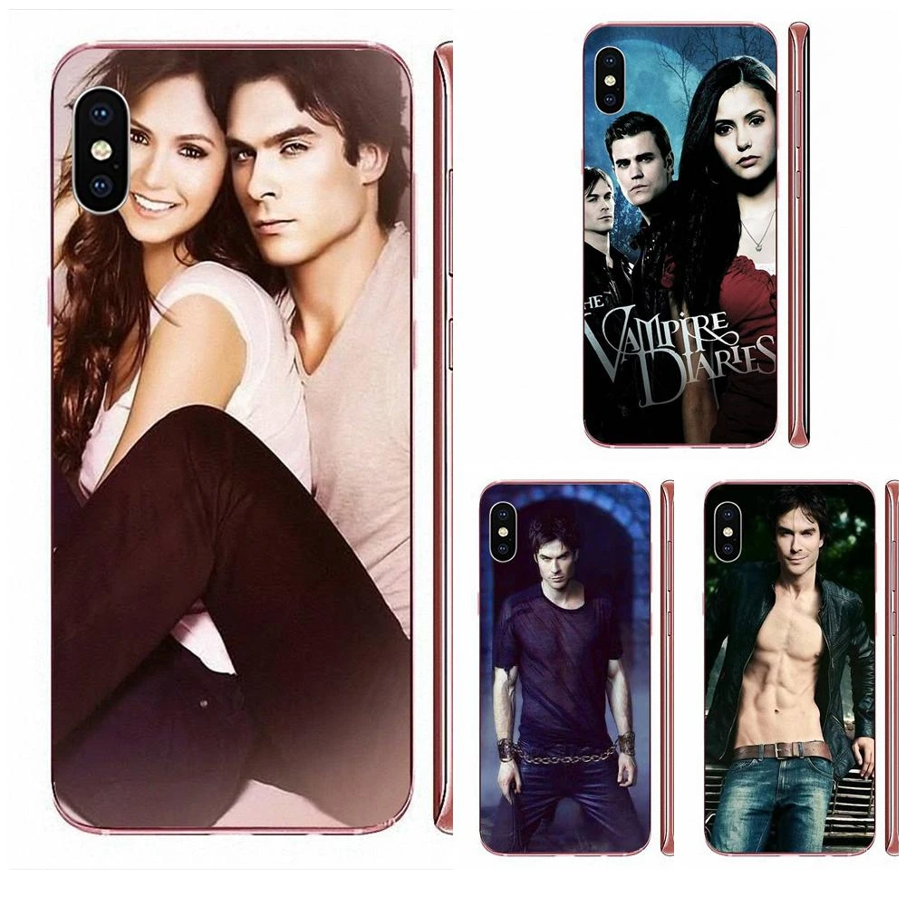 The Vampire Diaries Damon Salvatore Ian Somerhalder For Apple Iphone 11 Pro X Xs Max Xr 4 4s 5 5c 5s Se Se2 6 6s 7 8 Plus Phone Case Covers Aliexpress