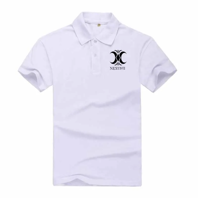 High Quality Geometric pattern printing Men Polo Brand New Men  Polos Short Sleeve Casual Business Work Polo shirt