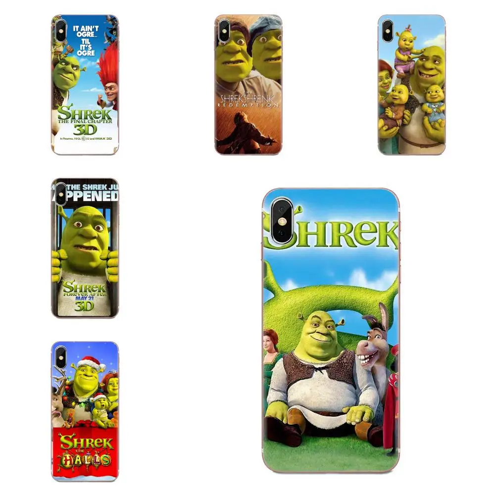 TPU Transparent Bag Case Shrek 5 For Sony Xperia Z Z1 Z2 Z3 Z4 Z5 compact Mini M2 M4 M5 T3 E3 E5 XA XA1 XZ Premium | Мобильные