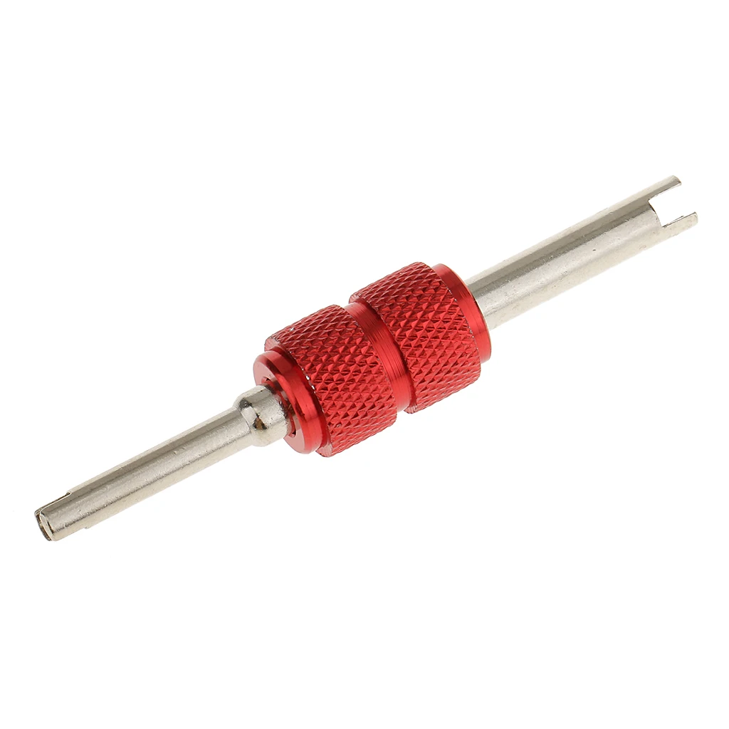 3 Pieces Universal Car Truck Valve Stem Core Remover Tire Tool Set Red