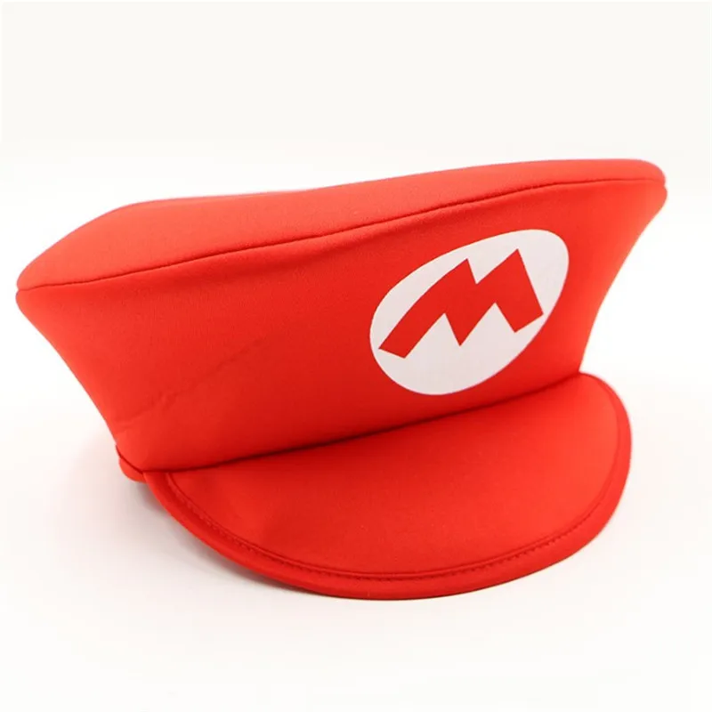 Cosplay&ware Kids Adult Anime Cosplay Props Hats Luigi Bros Fabric Dome Hat Baseball Cap Boys Girls Accessories -Zentai shop online Ha5bdbee07abf42ceb92efb7444b801dds.jpg