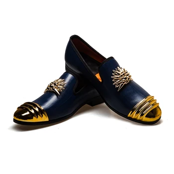 Demola Patchwork Loafers