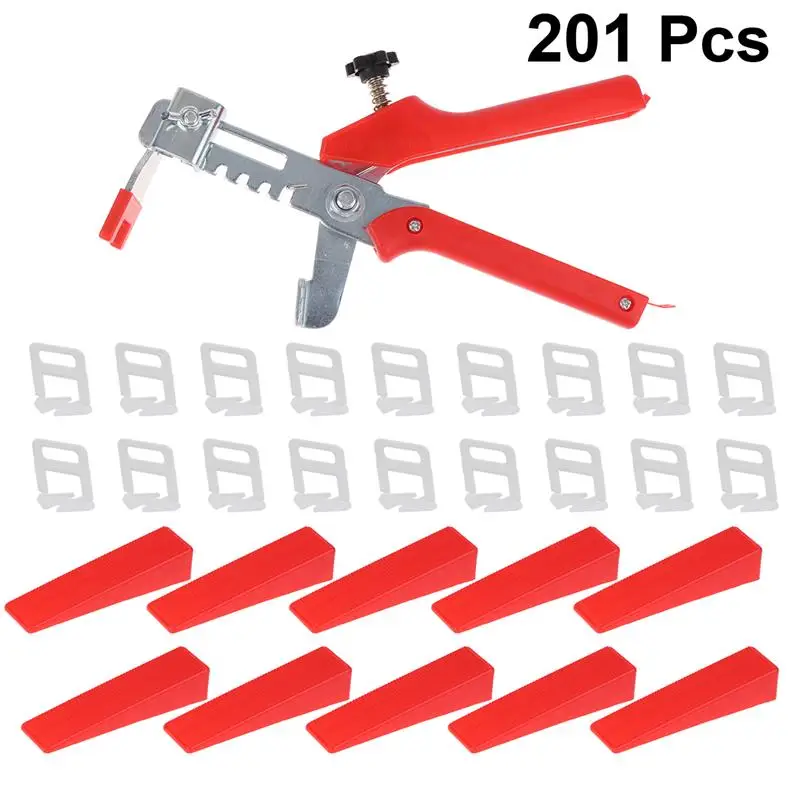 

201Pcs/Set Practical Leveller Paving Tile Wall Tile Leveling Device Ceramic Tile Decoration Accessories For Home Office Floor