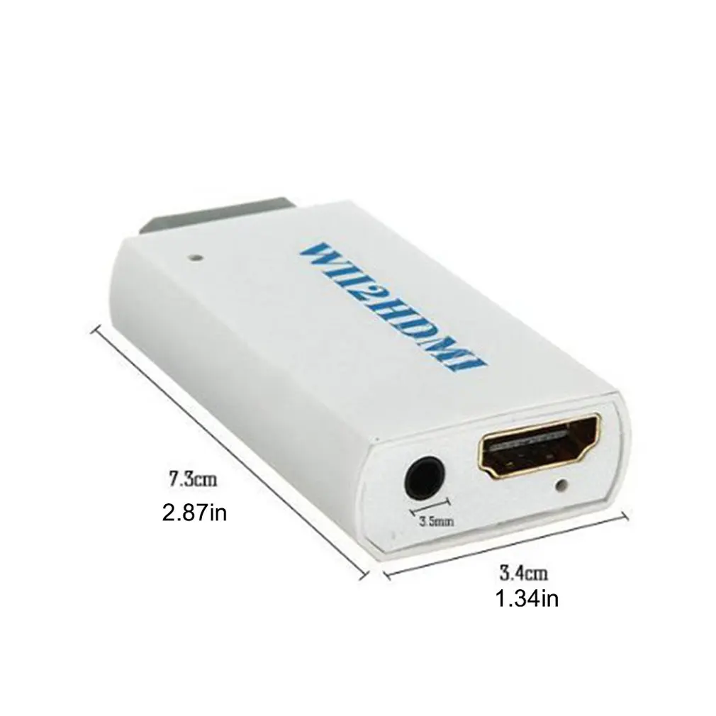 Игровая консоль wii к Hdmi hd-конвертер поддержка HD дисплей хлопот бесплатно 1080P Plug and Play