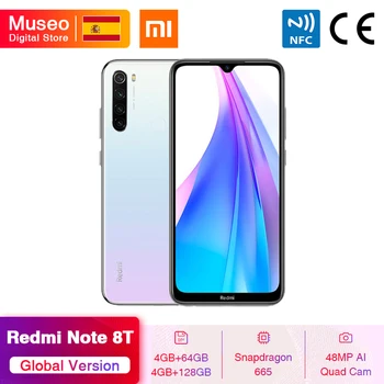 

Global Version Xiaomi Redmi Note 8T 8 T 64GB / 128GB Snapdragon 665 Octa Core 6.3'' 48MP Quad Camera 4000mAh 18W QC NFC