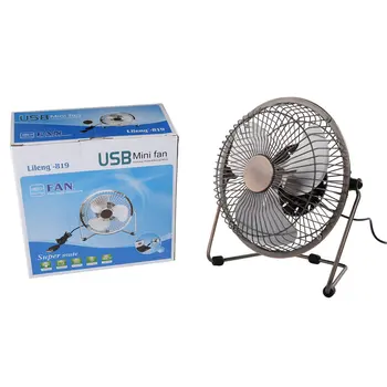 

6 Inch Portable with Clip USB Desktop Fan for Home Office Baby Stroller Car Laptop Study Table Gym Camping Tent Mini Rotary Vane