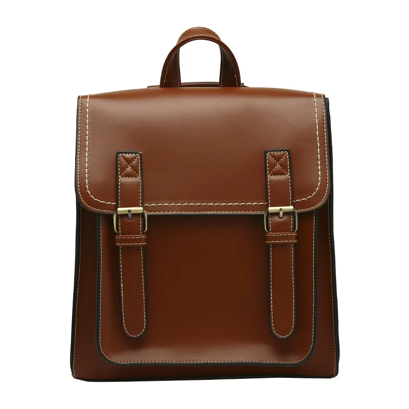 

New Pu Women'S Backpacks For Autumn Winter 2019 European And American Style Business Commuter Backpack Simple