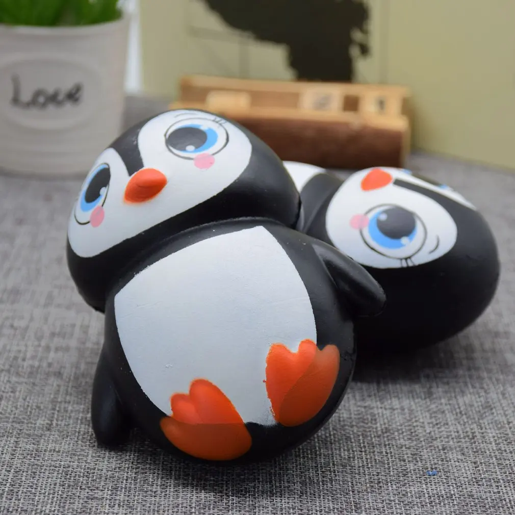 Симпатичный милый мультяшный Пингвин медленно поднимающиеся игрушки Kawaii сжимаемая Игрушка антистресс детские игрушки для взрослых снятие стресса игрушки