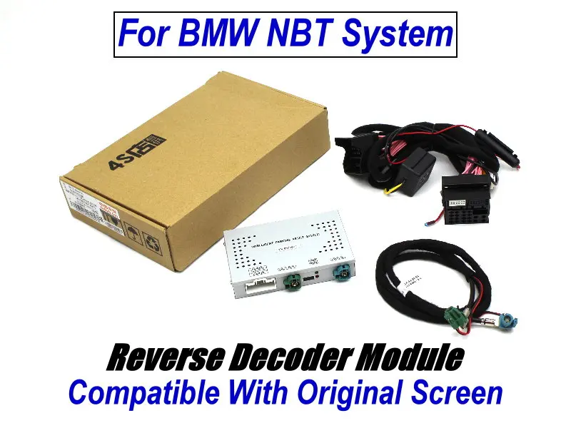Для BMW F30 F31 F34 2011~ CIC NBT EVO система заднего вида камера экран обновление реверсивного изображения декодер модуль - Название цвета: For NBT