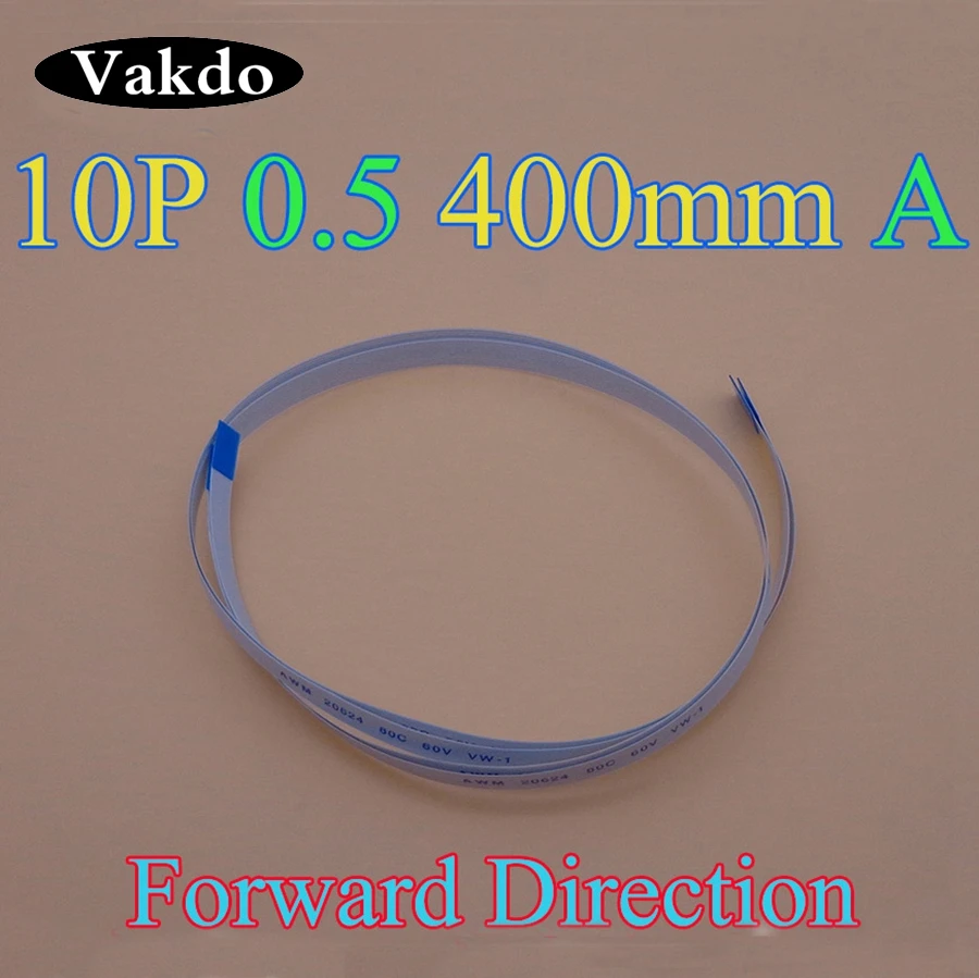 

2-100 шт./лот 10 pin Новый FFC FPC плоский гибкий кабель 0,5 мм шаг 10 pin вперед длина 400 мм ширина 5,5 мм ленточный гибкий кабель Тип A
