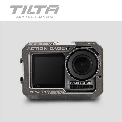 Защитный чехол для камеры Tilta для DJI Osmo Action с креплением на Горячий башмак для экшн-аксессуаров OSMO