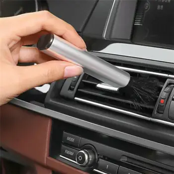 

Car retractable cleaning brush Air Conditioner Computer wool plastic cleaning brush keyboard small handle brush telescopic M9F7