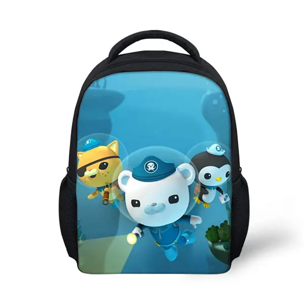 HaoYun Детский рюкзак для детского сада, Octonauts с рисунком, детские школьные сумки для книг, Мультяшные аниме дизайнерские маленькие сумки для мальчиков и девочек - Цвет: CDGX263F