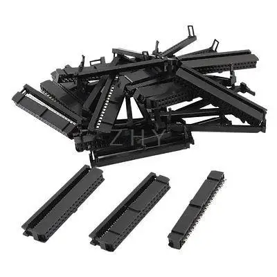 

15pcs Dual Row IDC Connector FC-40P 40Pin Female Header 2.54mm Pitch