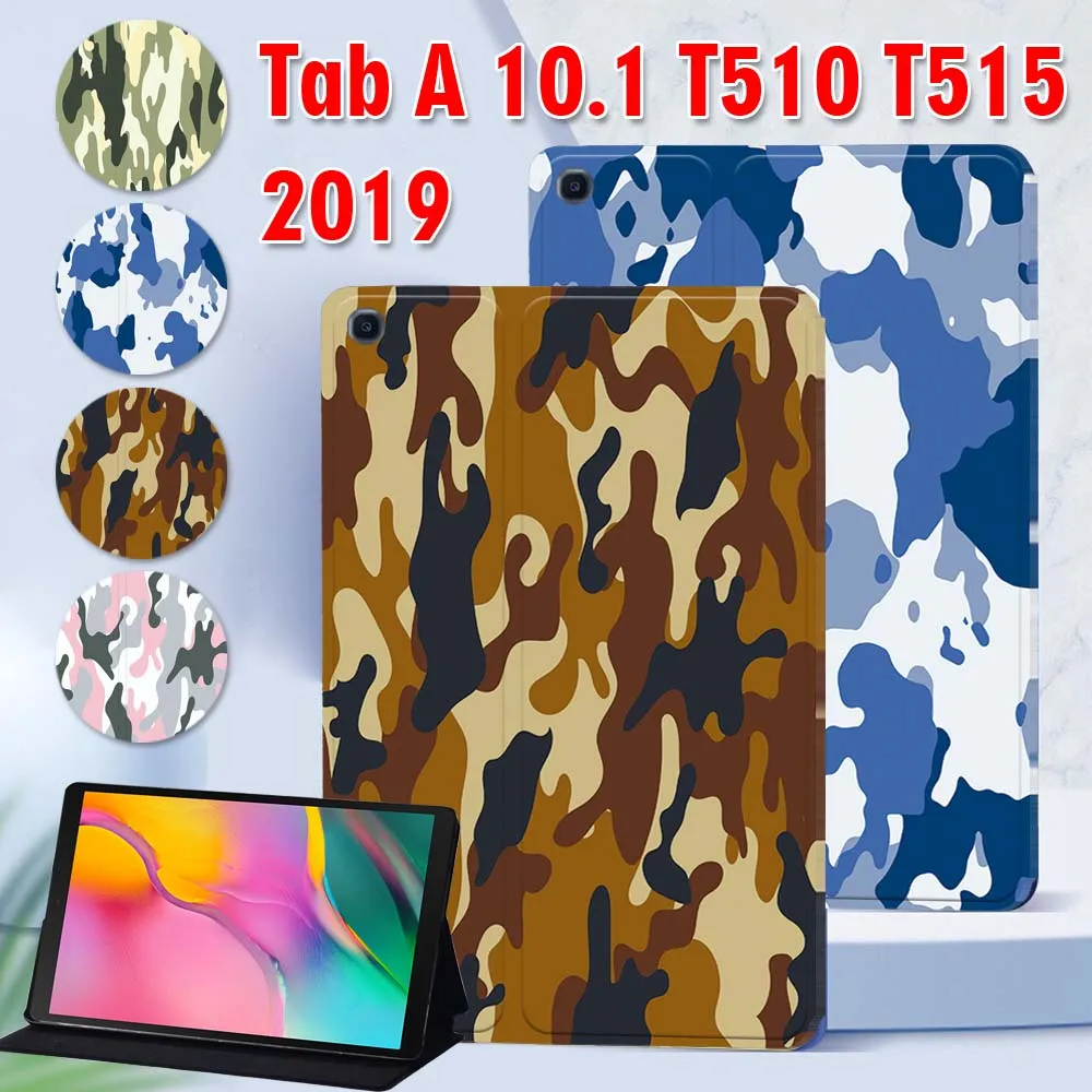 Per Samsung Galaxy Tab A 10.1 Sm-T510/T515 Tablet Regolabile Pieghevole Copertura Del Basamento Per Samsung Galaxy Tab A 10.1 2019 Caso