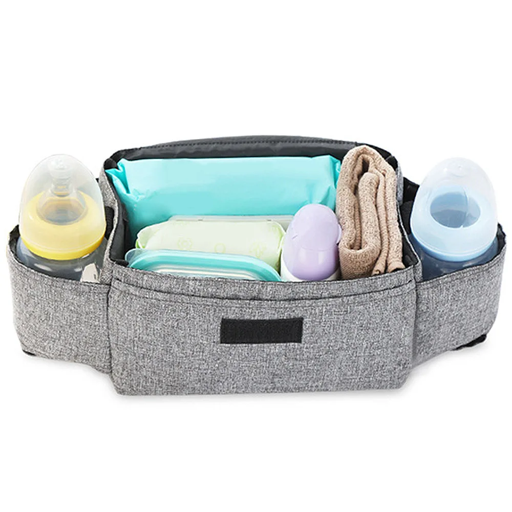 Baby Stroller Bags Large Capacity Mummy Nappy Bag Multifunction Travel Diaper Bag Maternity Nursing Hanging Storage Bag