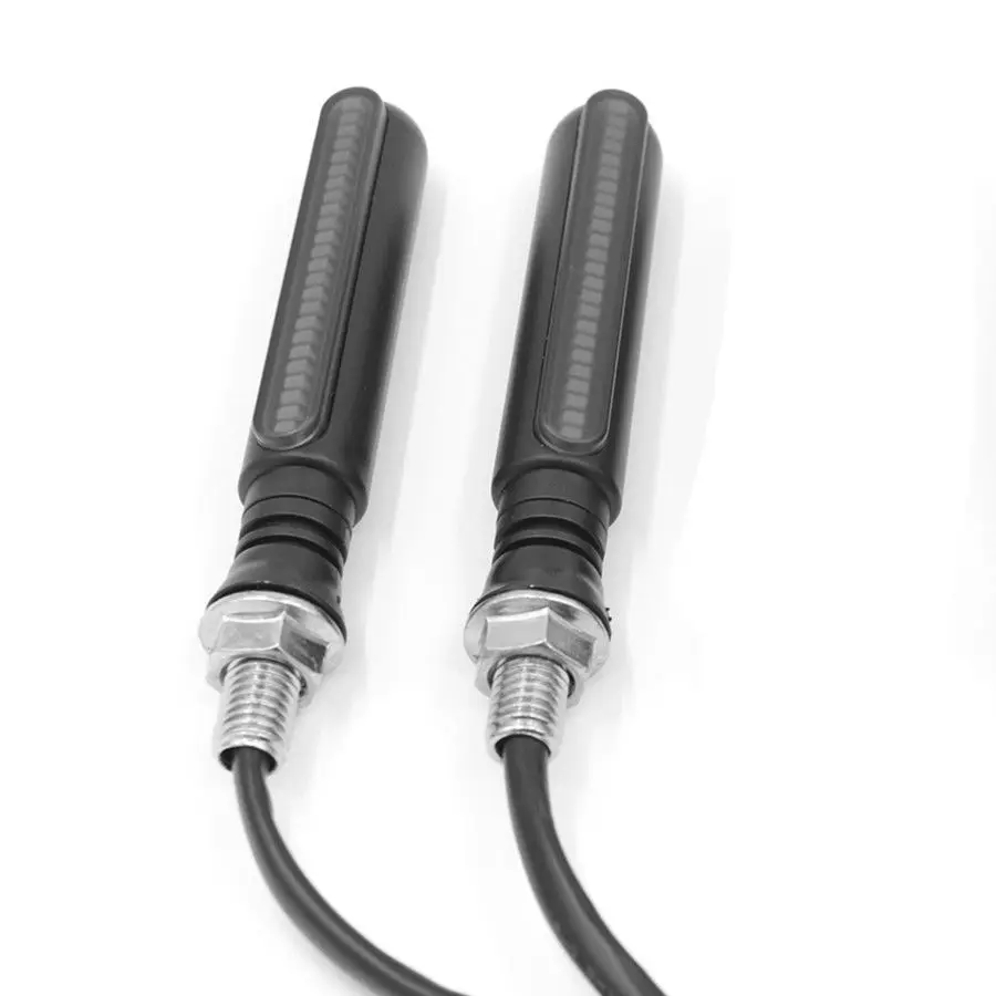 12V DC ATV Скутер Динамический светодиодный сигнальный индикатор мигалка+ красный задний стробоскоп светильник