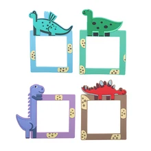 1PCS Cartoons Dinosaur Luminous Switch Wall Stickers For Kidsroom Cover Living Room Socket Light Decoration Set