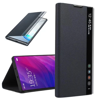 

Window Display Flip Leather Case For iPhone 11 Pro Max 6 6S 7 8 Plus TPU Leather Cover Case for iPhone X XS XR No Smart Function