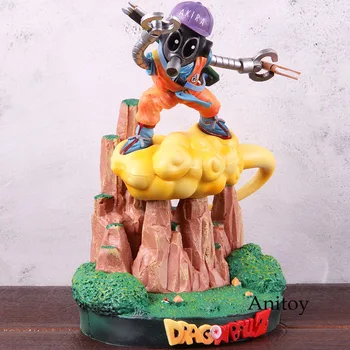 

Anime Dragon Ball Super Figure Son Goku with Cloud Dragon Ball Goku Action Figure GK Statue PVC Collection Model Toy
