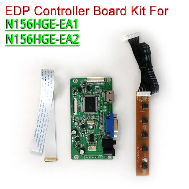Для N156HGE-EA1 N156HGE-EA2 + VGA дисплей Контроллер привод доска WLED EDP 30 контактов 15 6 &quot1920*1080