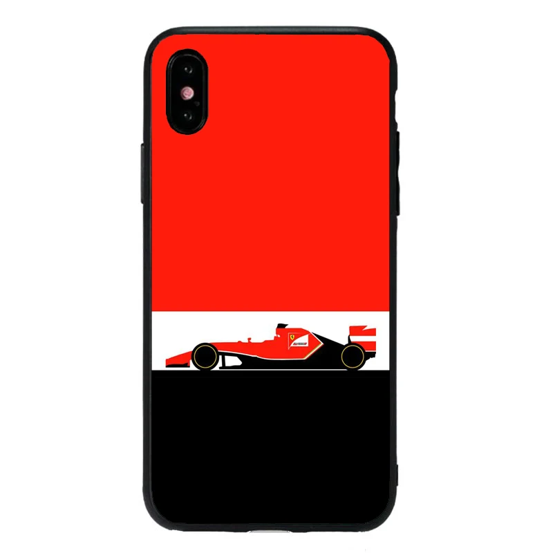 Силиконовый мягкий черный чехол для телефона Formula 1 Racing F1 для iPhone X XS MAX 6 6s 7 7plus 8 8Plus 5 5S SE XR 10 11 11Pro MAX - Цвет: TPU