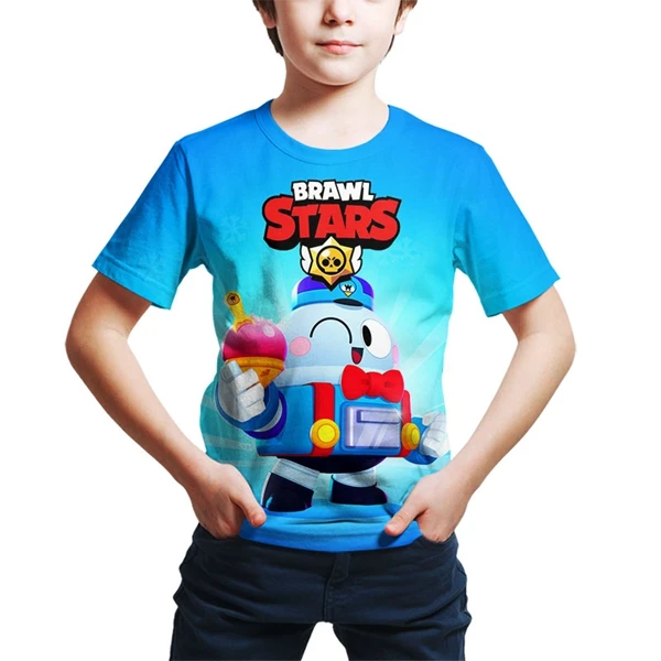 New Summer 3D Print Tshirt Boys Shoot 