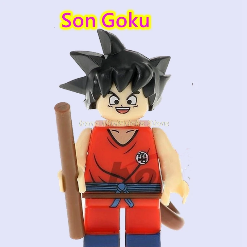 Dragon Ball Super Broly фигурки Модель Сон Гоку Вегета одной продажи строительные блоки игрушки для детей Marvel Фильм аниме создатель