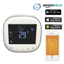 Водонагреватель Wifi термостат NTC датчик голосового контроля контроль температуры Лер работает с Amazon Echo Alexa термостат