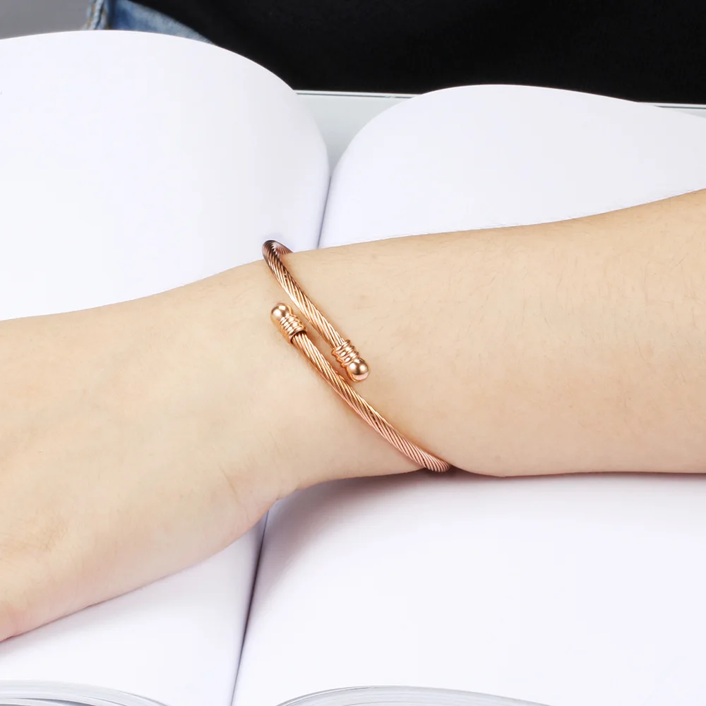 

316L Titanium Adjustable String Golden Silver Stainless Steel Bracelet Snake Chain Bangle For Women Jewelry Valentine Gift