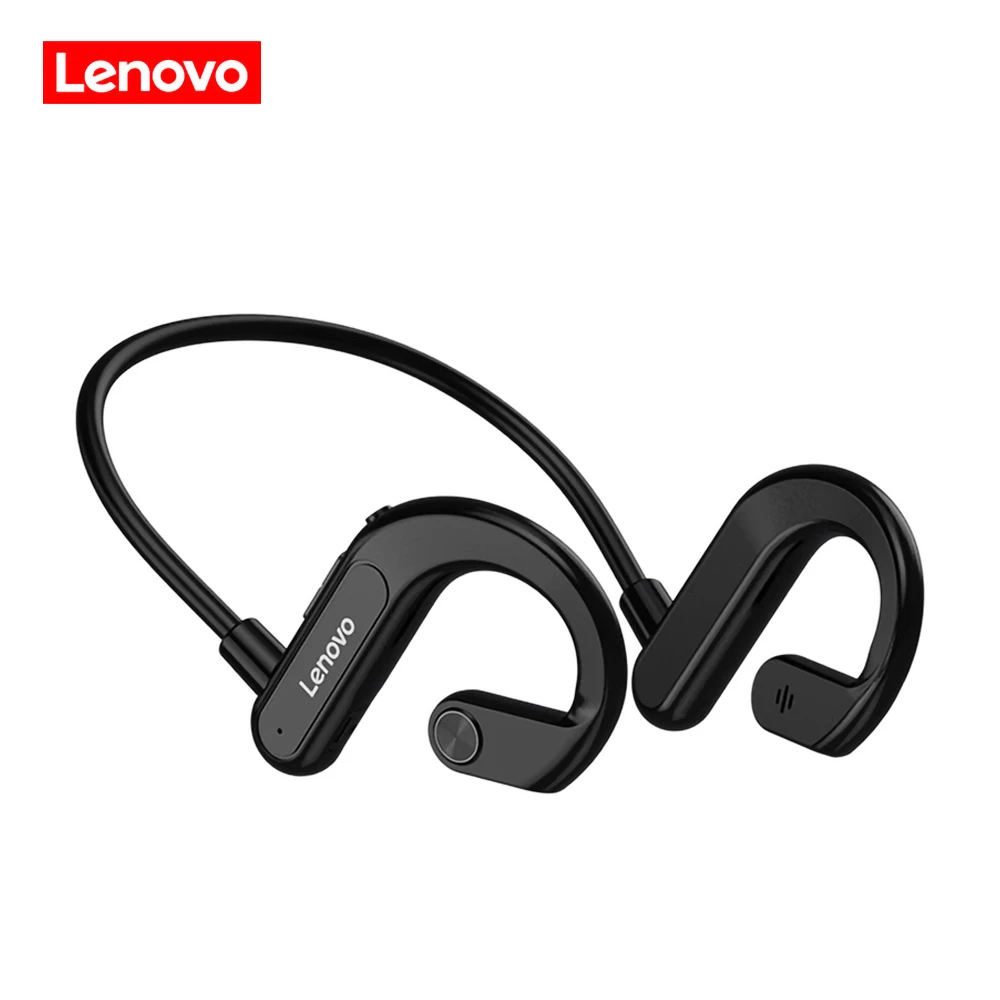 Lenovo X3 Bone Conduction Bluetooth Headphones Sport Running Headset Waterproof Wireless Earphone With Mic for Cycling Driving 