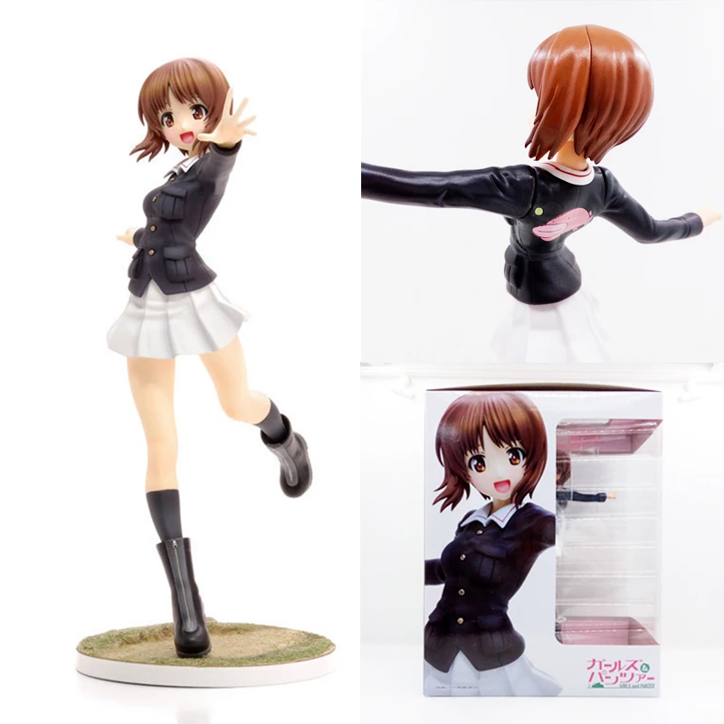 Фигурки героев японского аниме Girls Und Panzer Miho Nishizumi ПВХ коллекционные Мультяшные