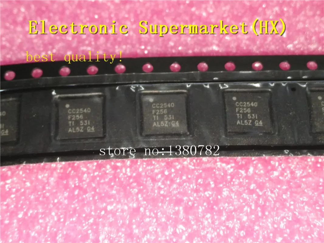 

Free Shipping 10pcs/lots CC2540F256 CC2540 QFN-40 New original IC In stock!