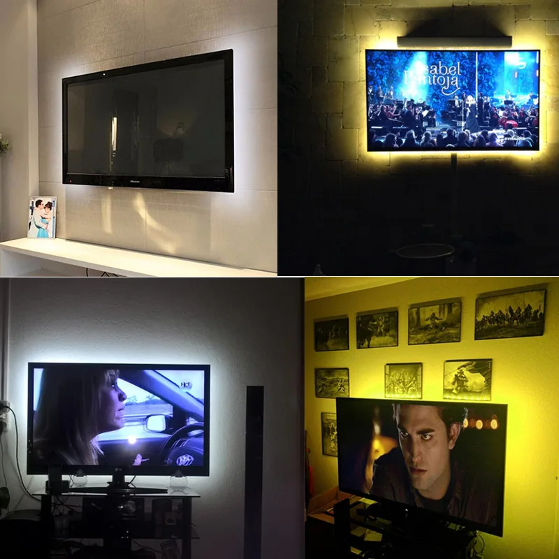5M 5V Led Strip USB 2835 SMD Flexible RGB Tape Ribbon Light TV Backlight Decoration With 24Key Remote Control | Лампы и освещение