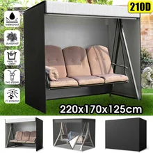 220x170x125 см 210D 3 качеля кресло сиденье Кресло-гамак крышка садовая мебель протектор