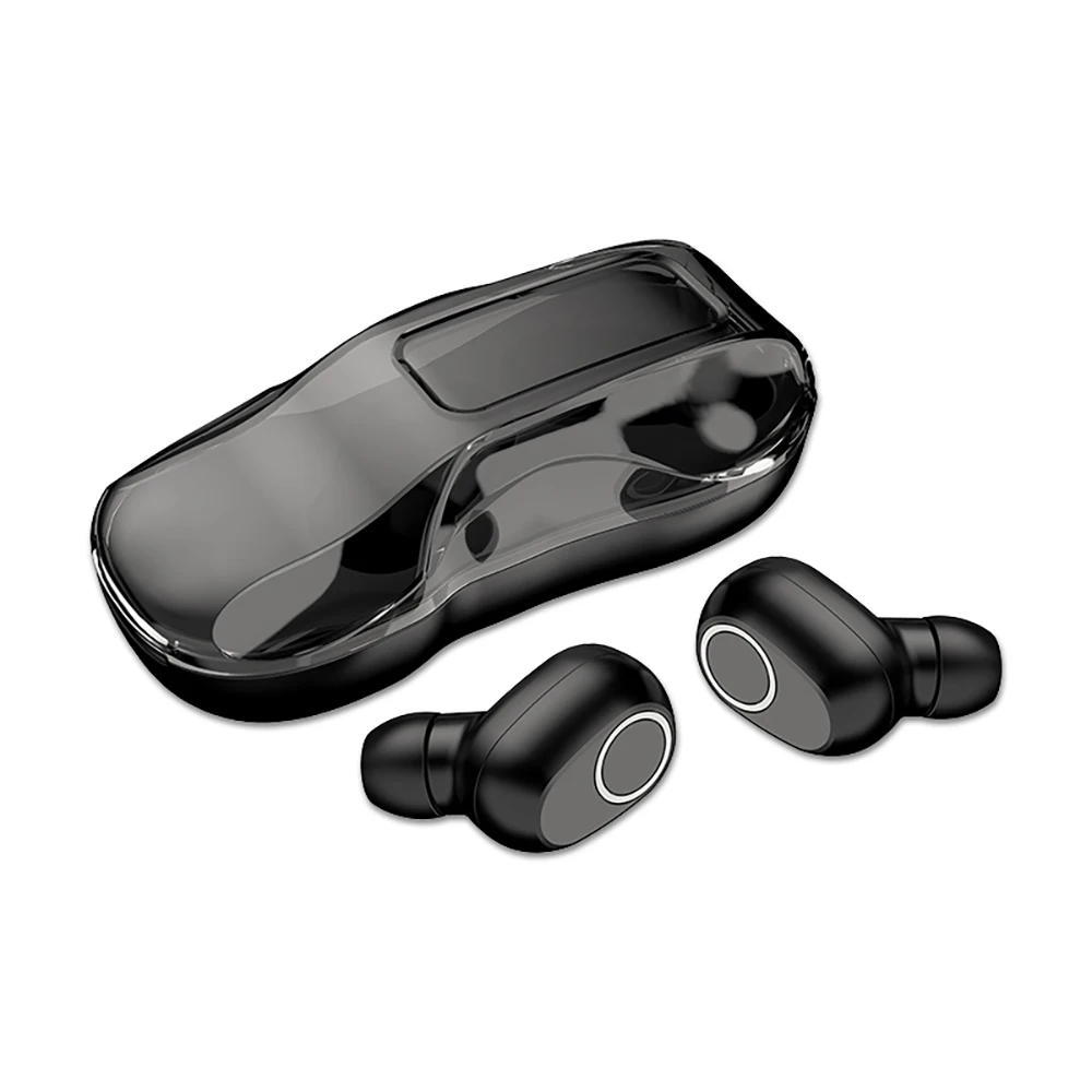 TWS Bluetooth earphone Bluetooth 5 0 Wireless Stereo Earbuds Sport Waterproof Headset with microphone Car model earphone