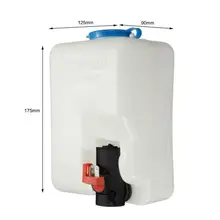 1.5L инструмент для очистки лобового стекла автомобиля Омыватель бутылки набор с насосом струйный шланг кнопка