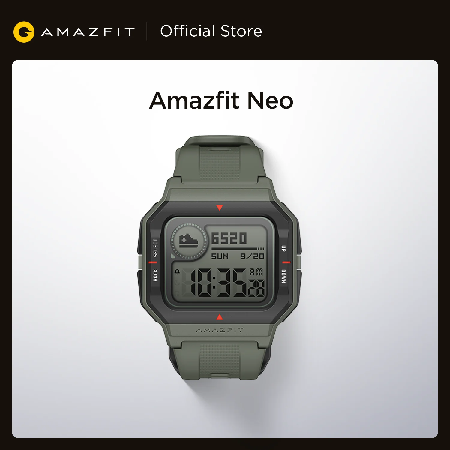 Смарт часы Amazfit Neo время работы от батареи 28 дней Bluetooth 3 спортивных режима 5