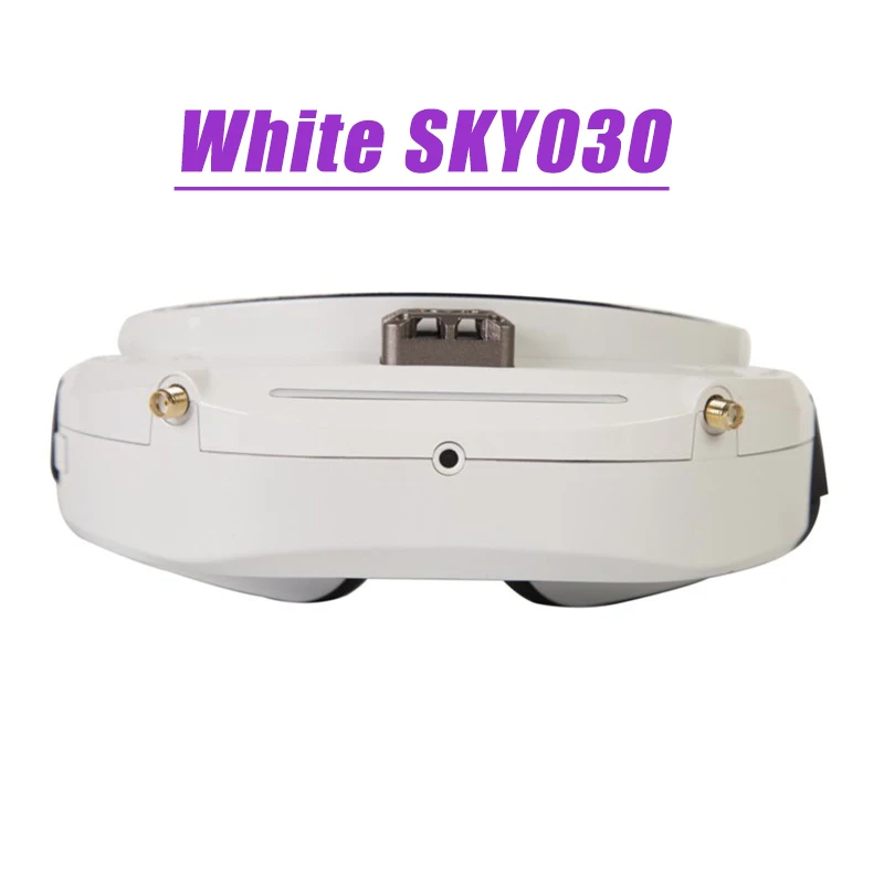 Skyzone SKY03O светодиодный/SKY03S 5,8 ГГц 48CH разнообразие FPV очки поддержка OSD DVR, HDMI и головной вентилятор светодиодный для радиоуправляемого дрона Accs - Цвет: White SKY03O