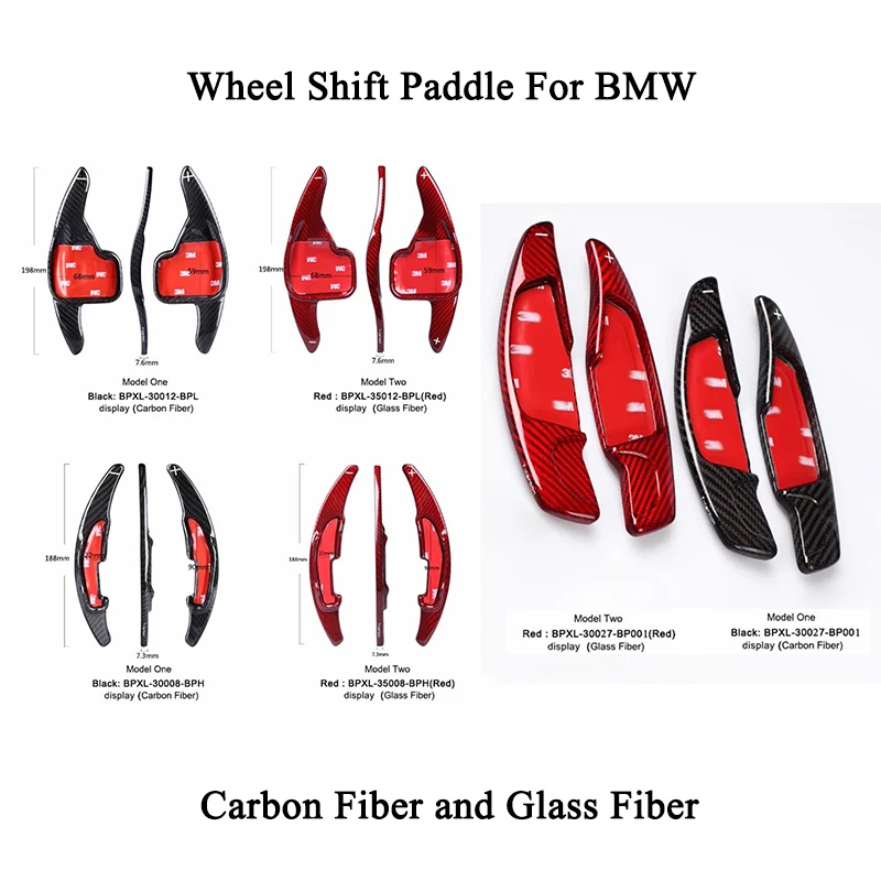 

For BMW 1 2 3 4 5 6 7 Series F30 F31 F32 F10 F20 F22 G30 G11 G12 X3 G01 X4 G02 M5 F90 Steering Wheel Extension Paddle Shift Trim