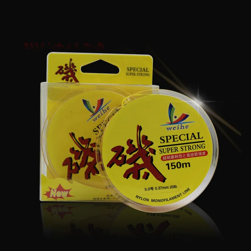 

Authority And Fishing Line 150m Wear-Resistant Line Semi-Floating Fishing Line Lure Line Double Color Rocky Fishing Line Fishing